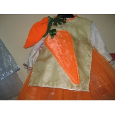 Морковь (юбка, накидка, шапочка)