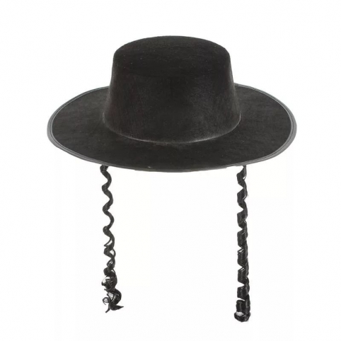 Шляпа с пейсами к еврейскому костюму
